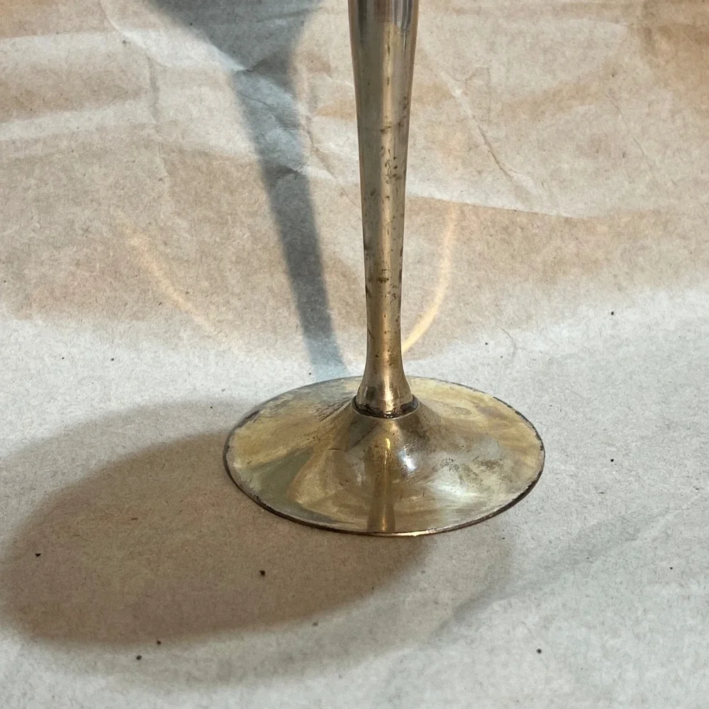 Vintage Brass Chalice Goblet Gold Made in India Gothic Medieval Altar